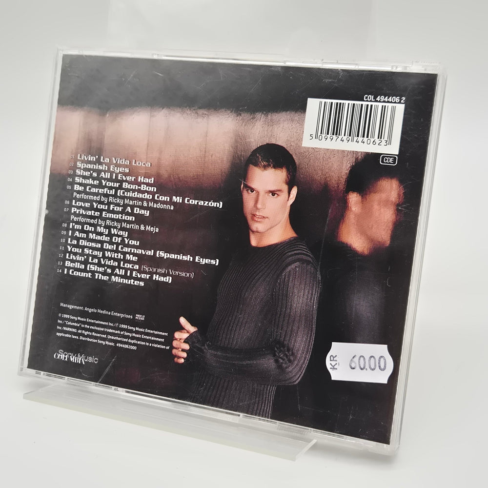 Ricky Martin CD - skiva - Klassiska Pop Hits - Homy Secondhand Online
