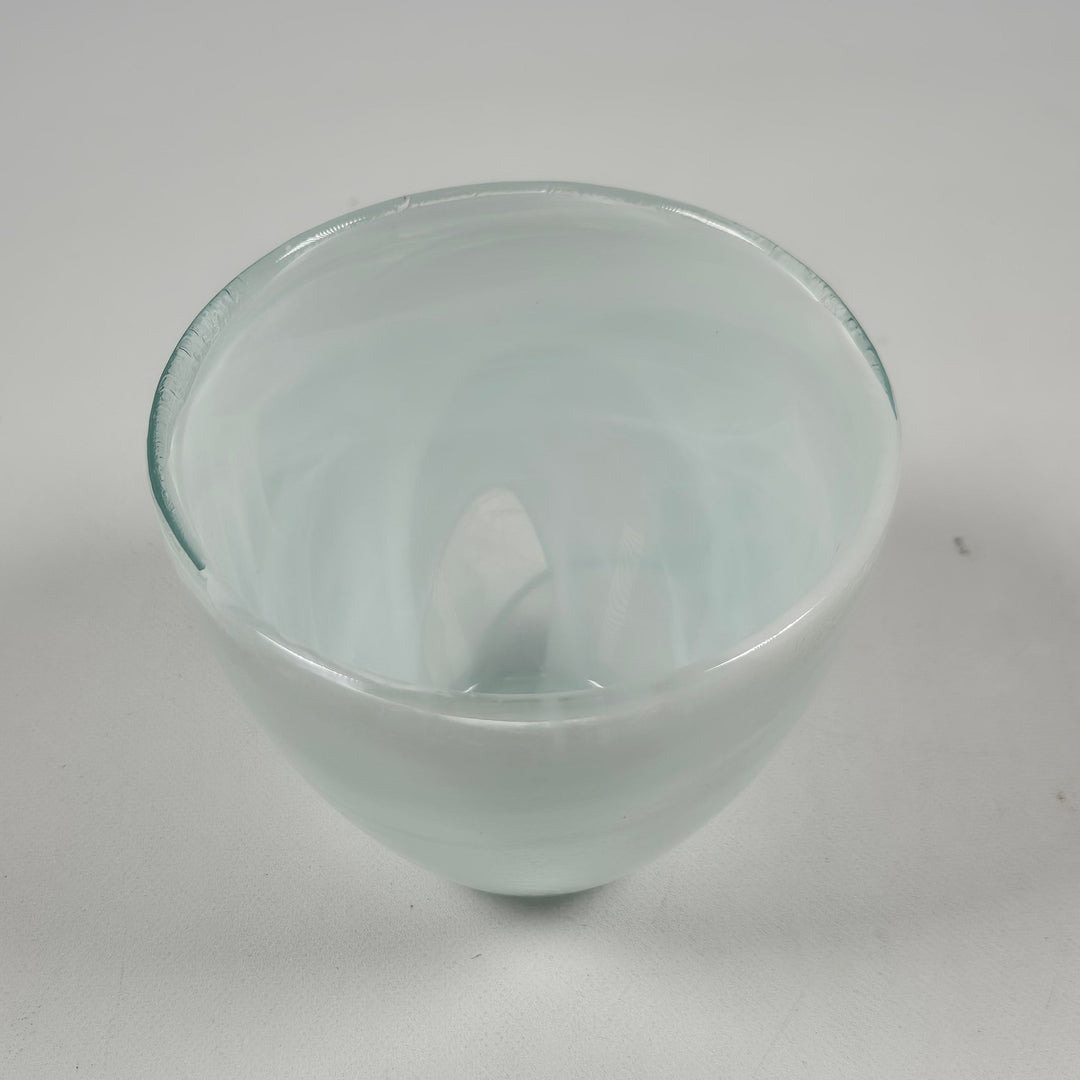Eleganta mjukgröna glas skålar, 2 - pack - Homy Secondhand Online