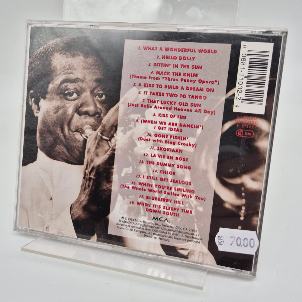 Louis Armstrongs bästa hits CD - samling - Homy Secondhand Online