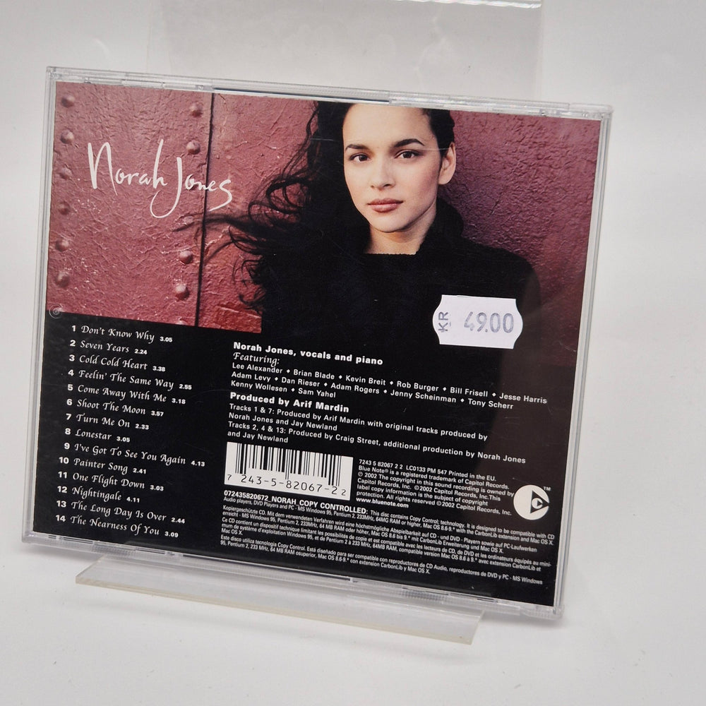 Norah Jones CD "Come Away With Me" Klassisk Musikalbum - Homy Secondhand Online