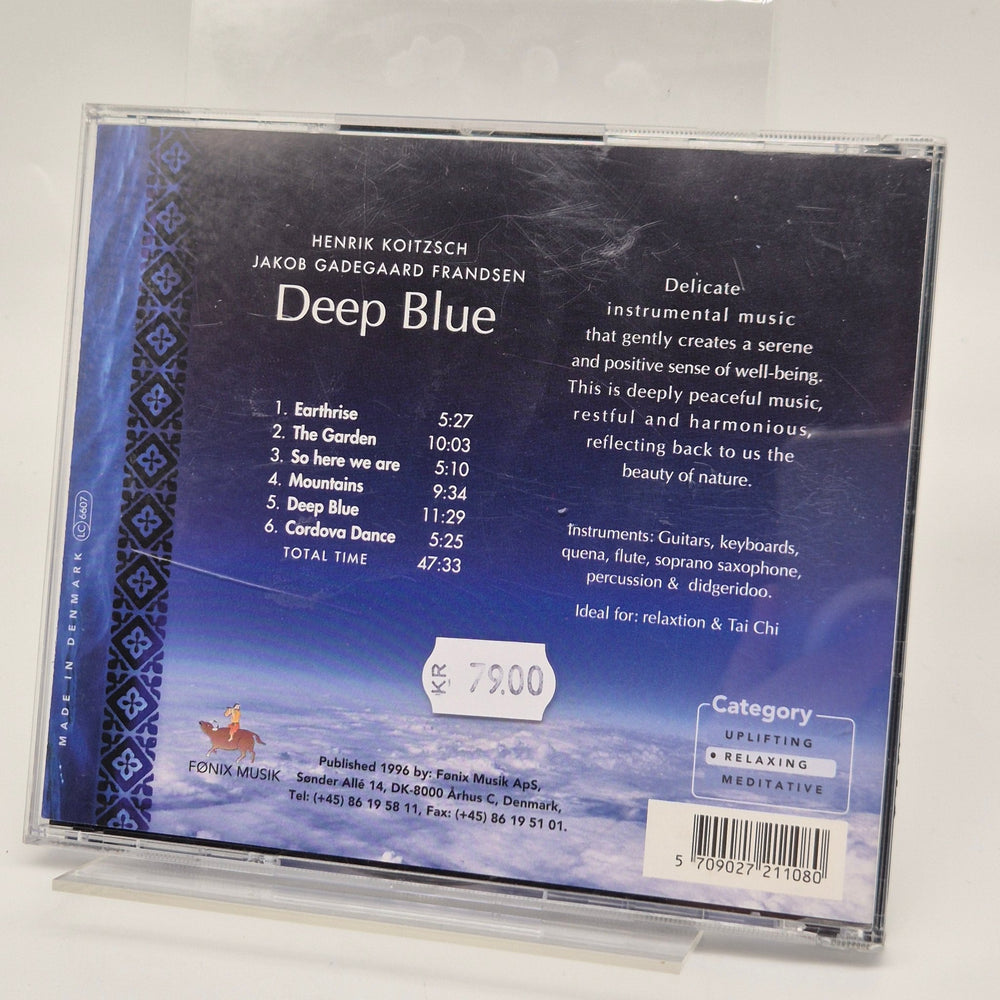 Deep Blue CD - Atmosfärisk Ambient Musik - Homy Secondhand Online