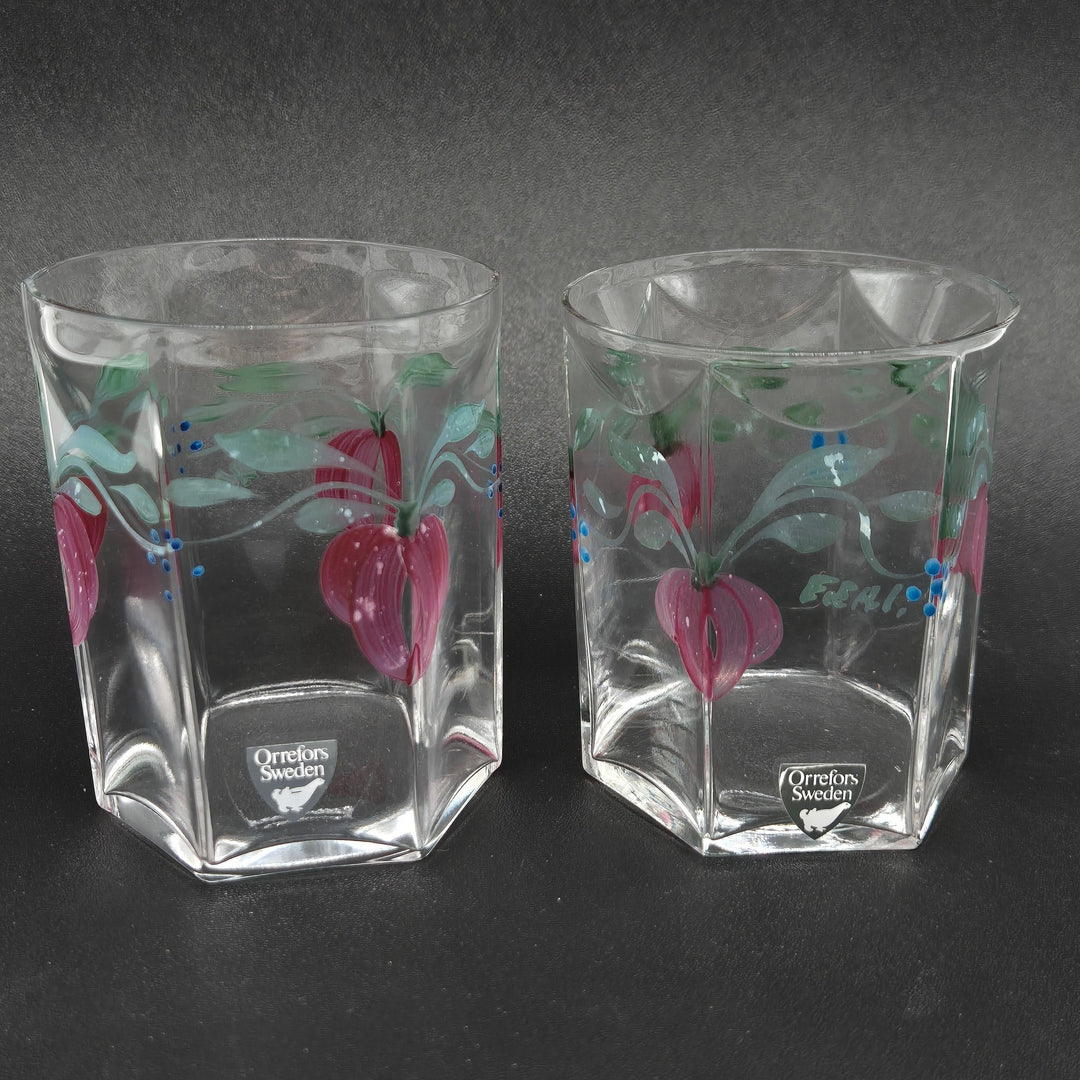 Orrefors Maja Whisky/Selterglas (Eva Englund) – 2 st - Homy Secondhand Online