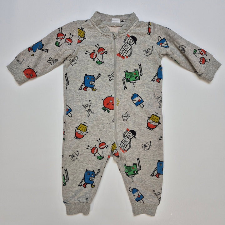 Färgglad Pyjamas med Robotmotiv för Barn - Homy Secondhand Online