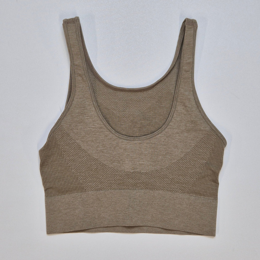 Klassisk Beige Sport - BH i Stretchmaterial - Homy Secondhand Online