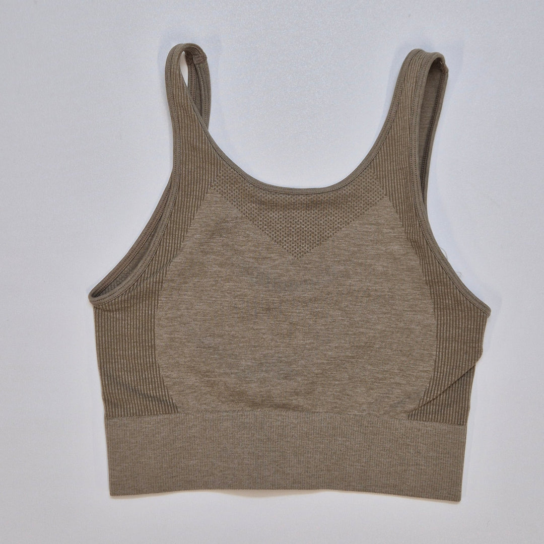 Klassisk Beige Sport - BH i Stretchmaterial - Homy Secondhand Online