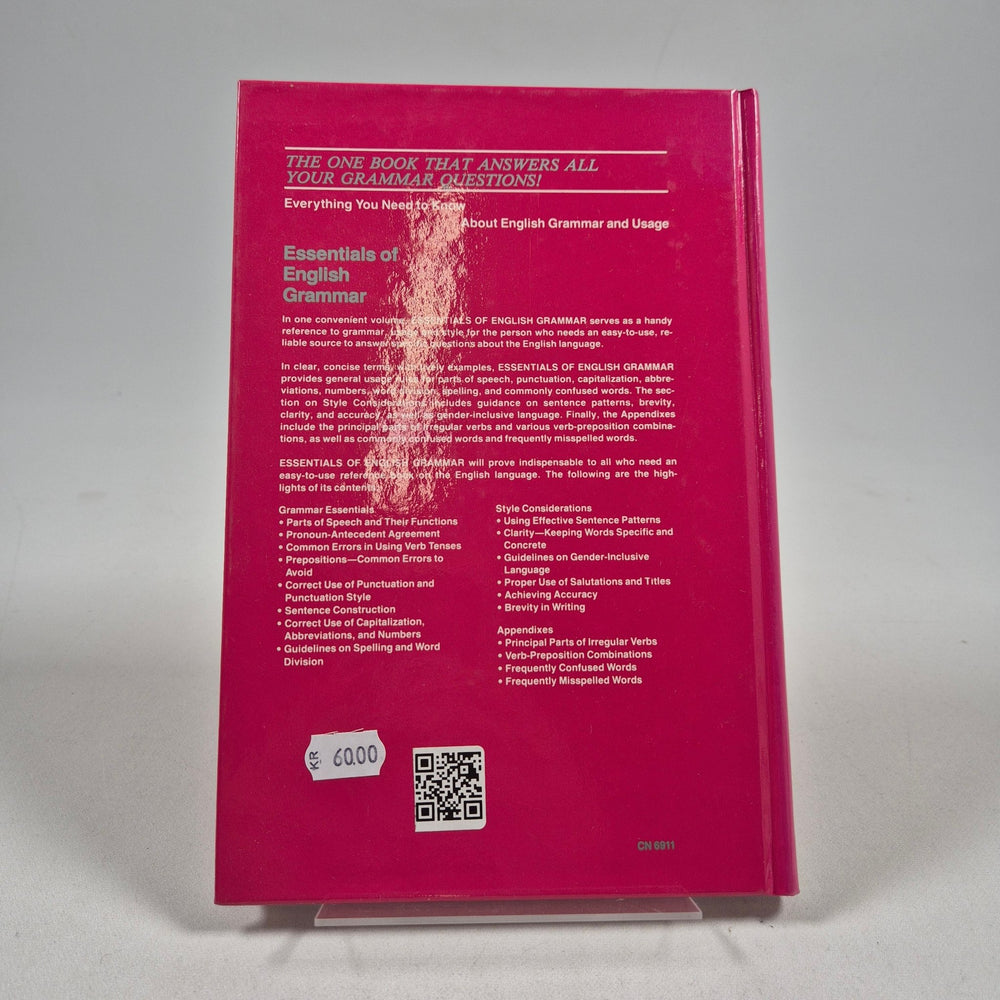 Essentials of English Grammar på Svenska - Homy Secondhand Online