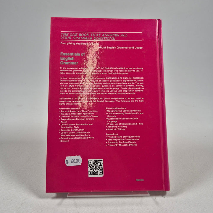 Essentials of English Grammar på Svenska - Homy Secondhand Online