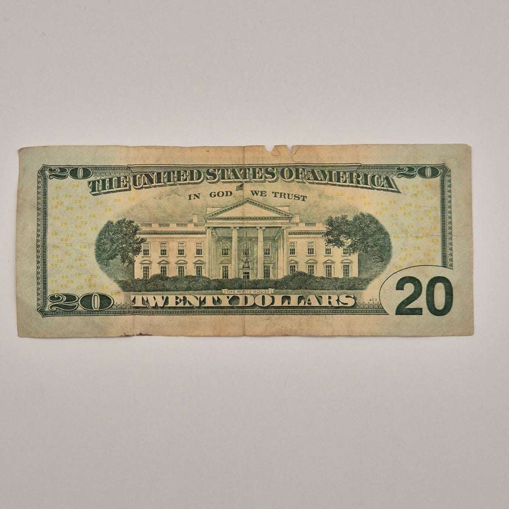 Amerikansk 20 - dollarsedel från 2009, Samlarskick - Homy Secondhand Online