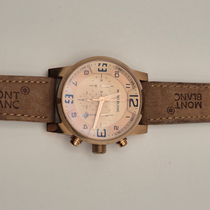 Elegant Montblanc Herrklocka i Roséguld - Homy Secondhand Online