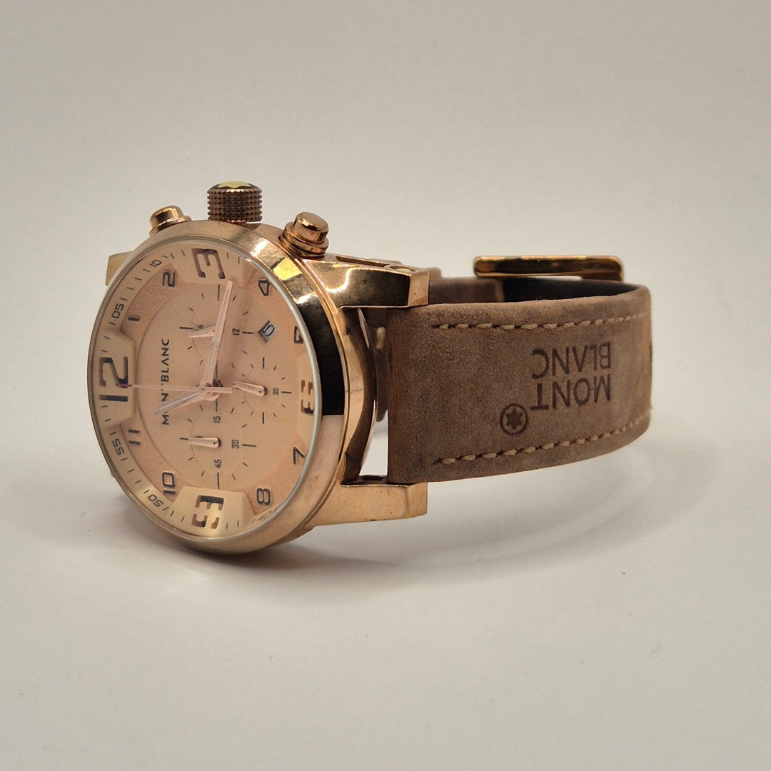 Elegant Montblanc Herrklocka i Roséguld - Homy Secondhand Online