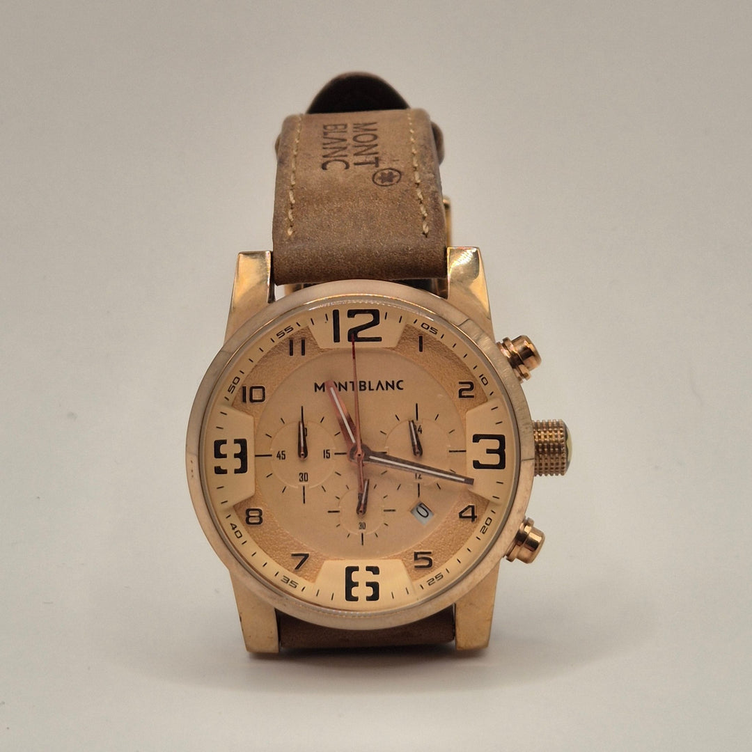 Elegant Montblanc Herrklocka i Roséguld - Homy Secondhand Online
