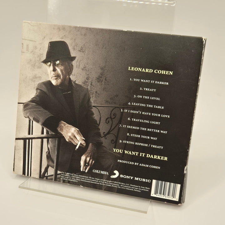 Leonard Cohen "You Want It Darker" Vinylalbum - Homy Secondhand Online