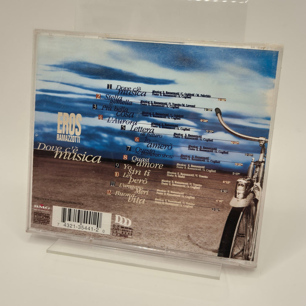 Eros Ramazzotti CD "Dove c'è musica" - Homy Secondhand Online