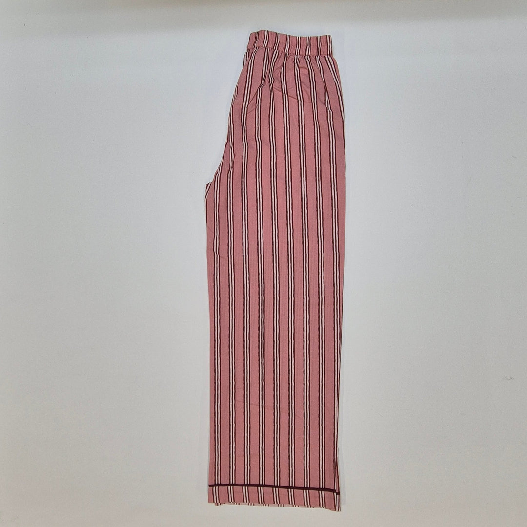 Randig rosa pyjamas för dam – Black Colour (S/M) - Homy Secondhand Online