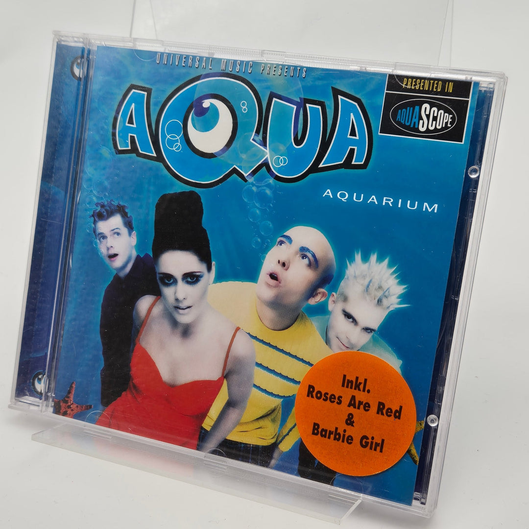 Aqua "Aquarium" Album med Hits som Barbie Girl - Homy Secondhand Online
