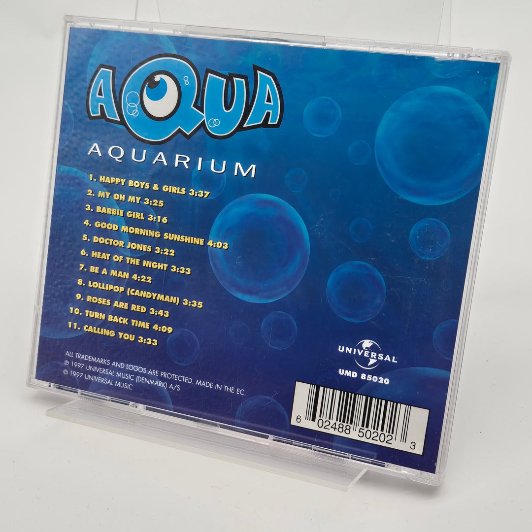 Aqua "Aquarium" Album med Hits som Barbie Girl - Homy Secondhand Online