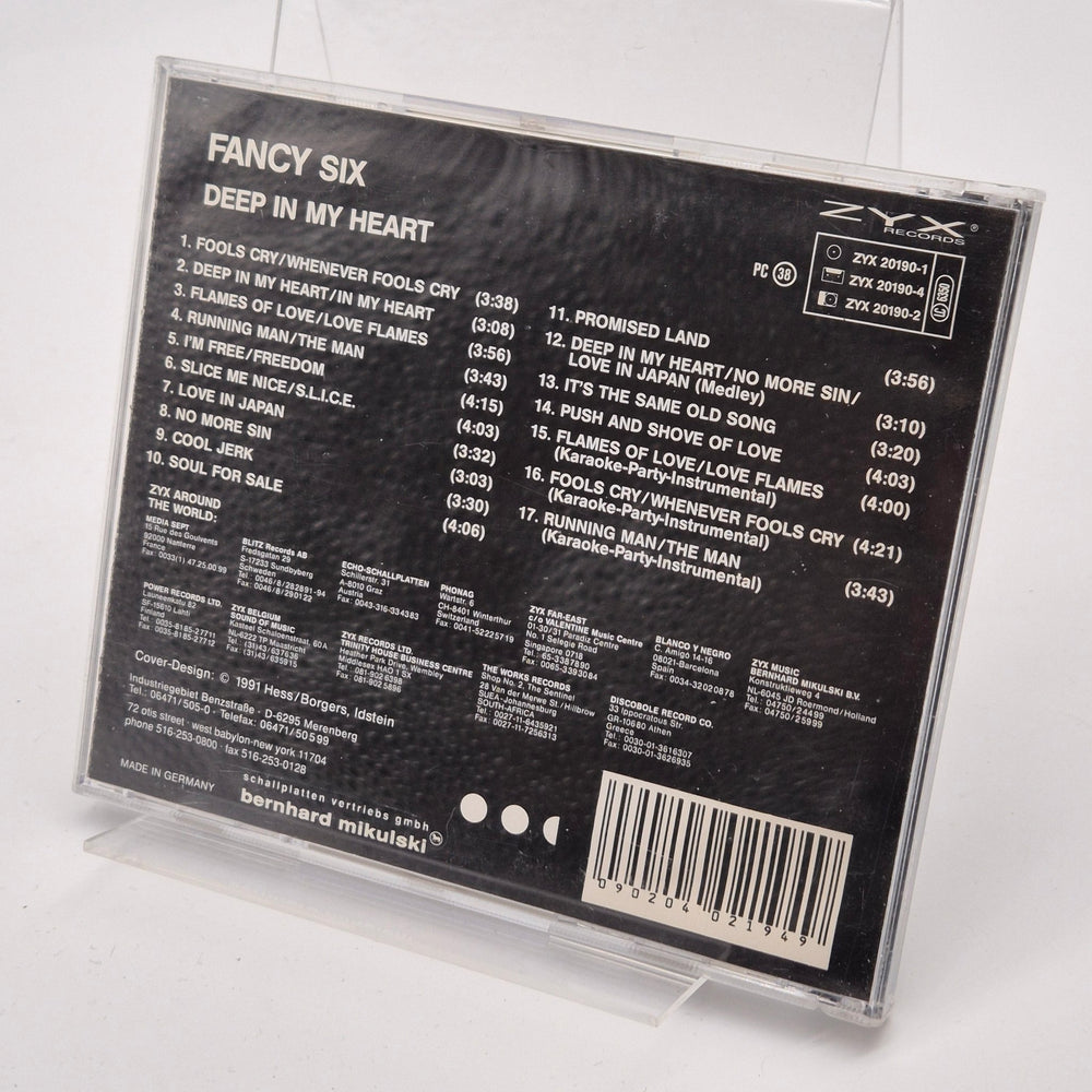 Fancy CD – Deep In My Heart med Bonuslåtar - Homy Secondhand Online