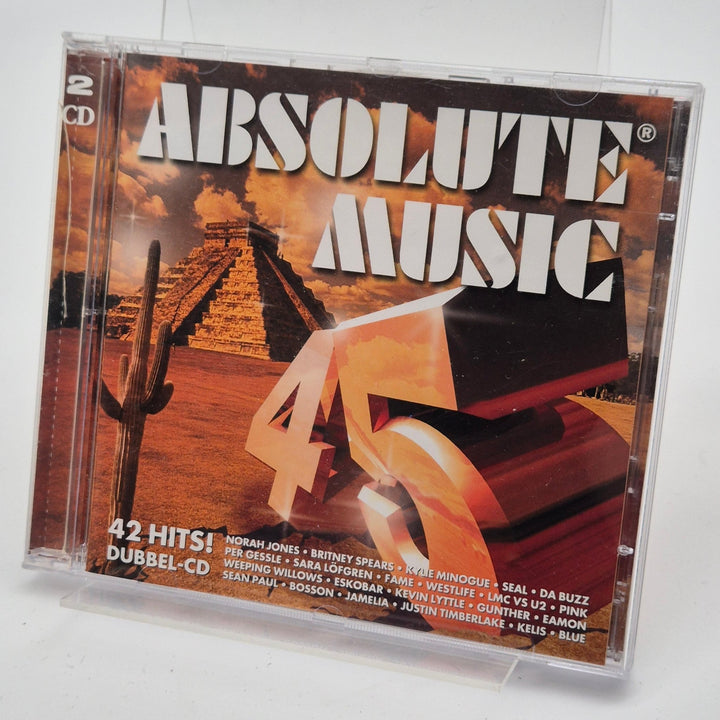 Absolute Music 45 Dubbel - CD med 42 Hits - Homy Secondhand Online