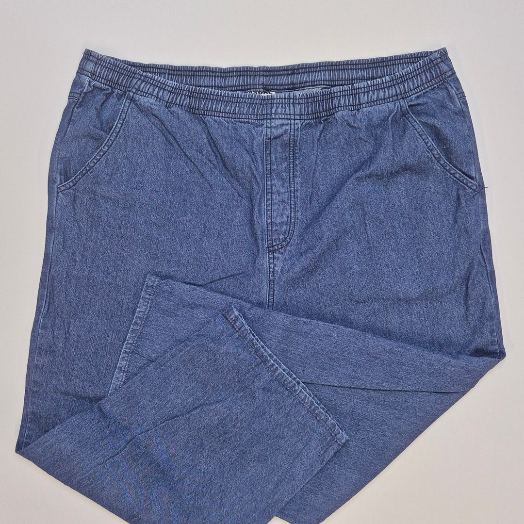 Blå resårjeans i denim för barn - Homy Secondhand Online