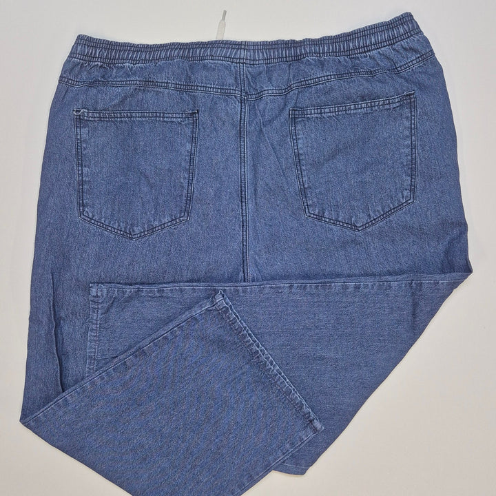 Blå resårjeans i denim för barn - Homy Secondhand Online