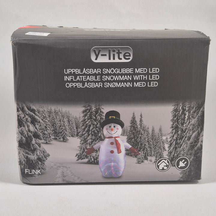 Uppblåsbar LED Snögubbe Y-Lite Nylon