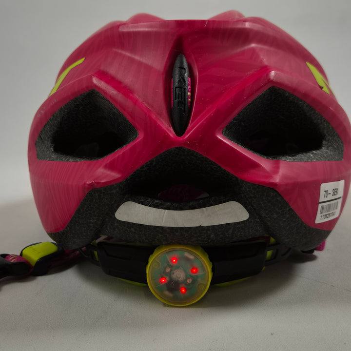 Rosa cykelhjälm MET Crackerjack, stilfull och säker