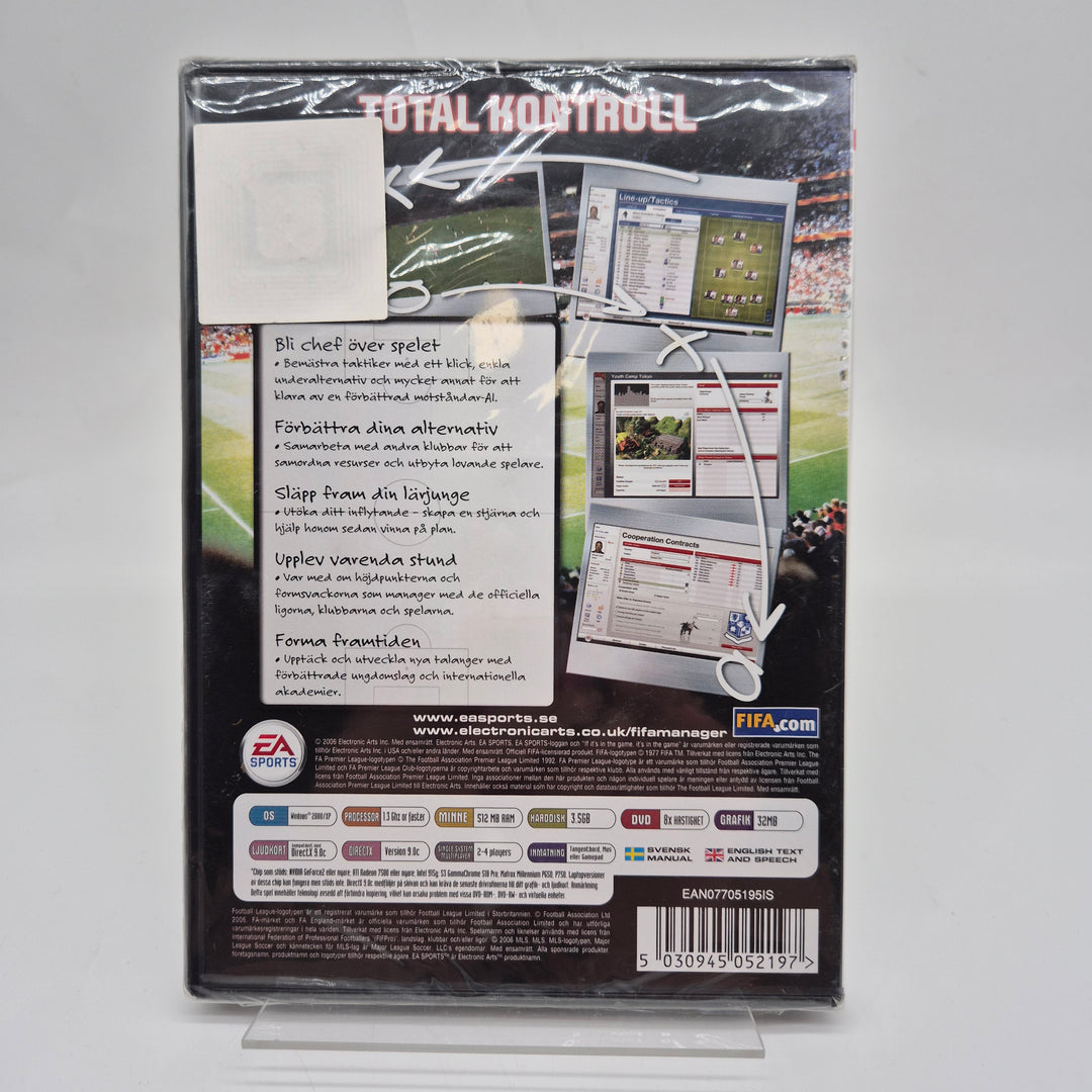 FIFA Manager 07 PC-spel Retro EA Sports
