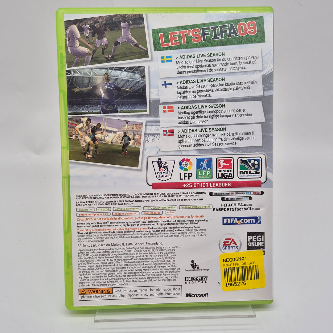 Retro FIFA 09 Xbox 360 Spel EA Sports