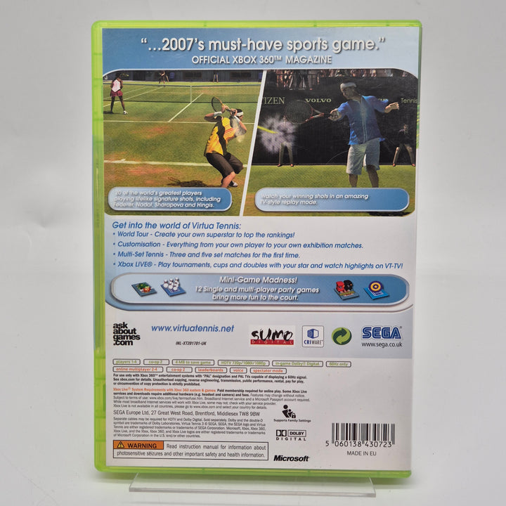 SEGA Xbox 360 Virtua Tennis 3 Begagnad