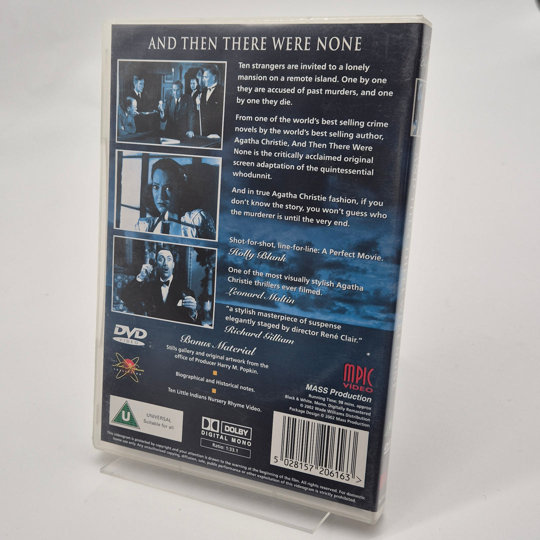 Klassisk Agatha Christie DVD Retro Deckare