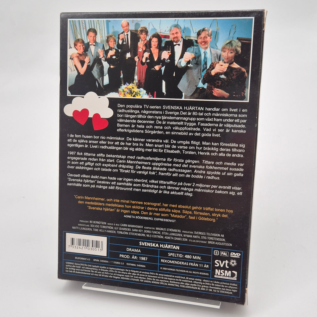 Svenska Hjärtan Säsong 1 DVD-box Retro