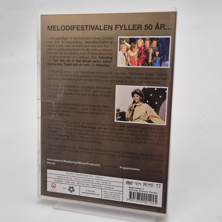 Melodifestivalen 50 år DVD Samling