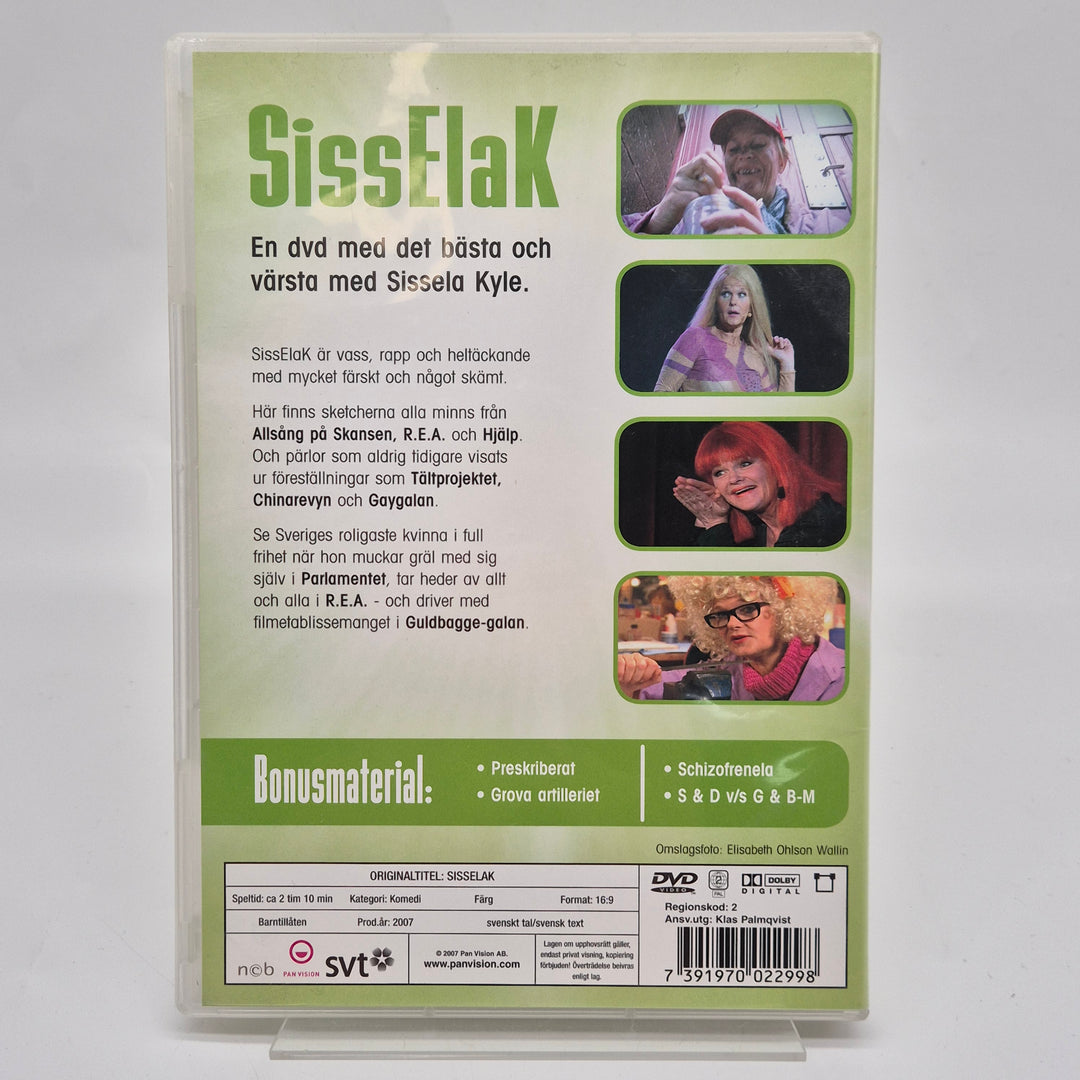 Sissela Kyle DVD Samling i Perfekt Skick