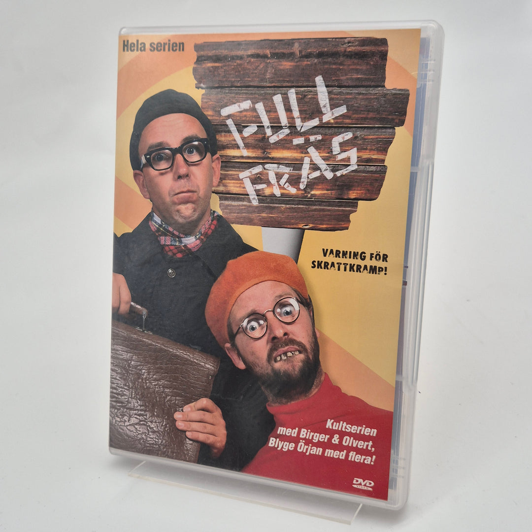 Full Fräs Retro DVD-box Begagnad i Gott Skick