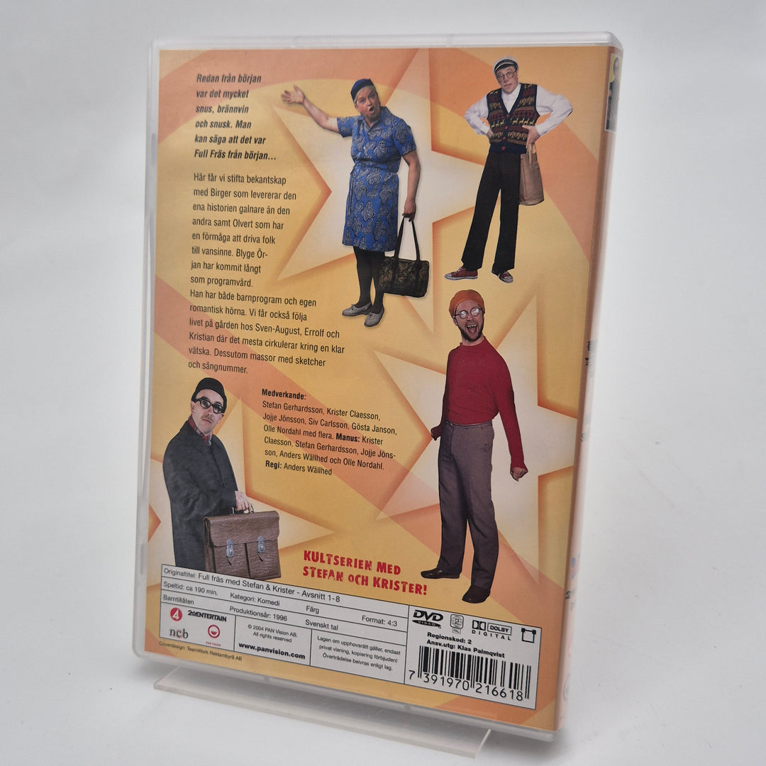 Full Fräs Retro DVD-box Begagnad i Gott Skick