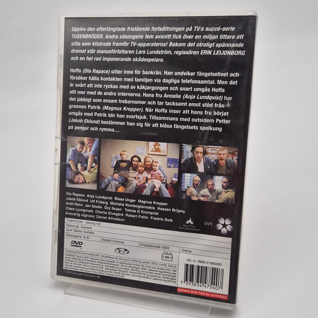 Tusenbröder Säsong 2 DVD Begagnad Klarblå