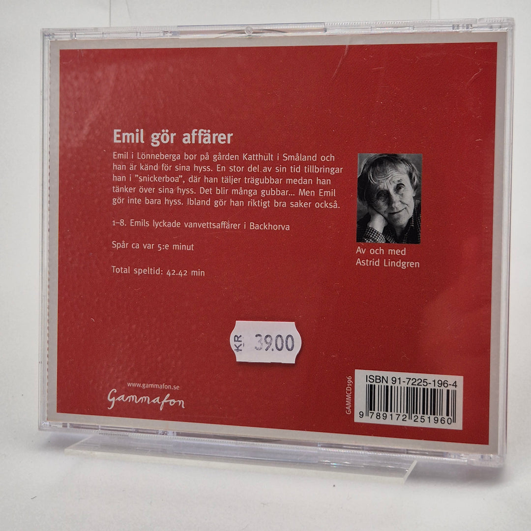 Astrid Lindgren Ljudbok Emil gör affärer