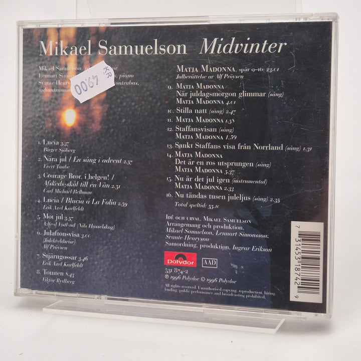 Unik CD Mikael Samuelson Midvinter från 1996