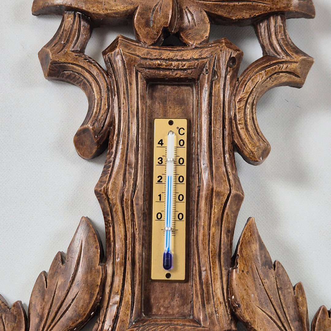 Retro väderstation i trä från Göscher