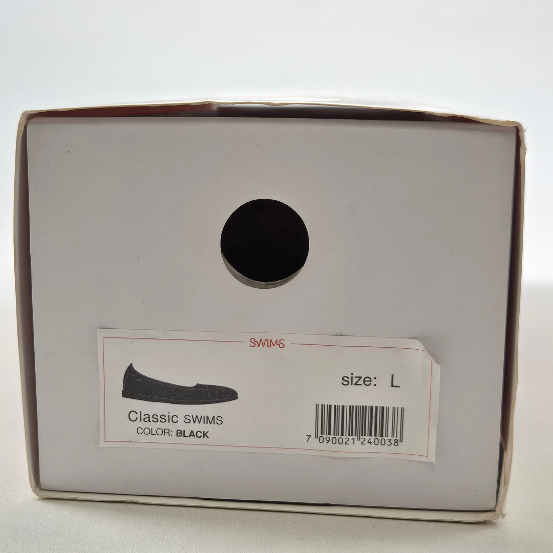 Klassiska svarta SWIMS-galoscher i gummi