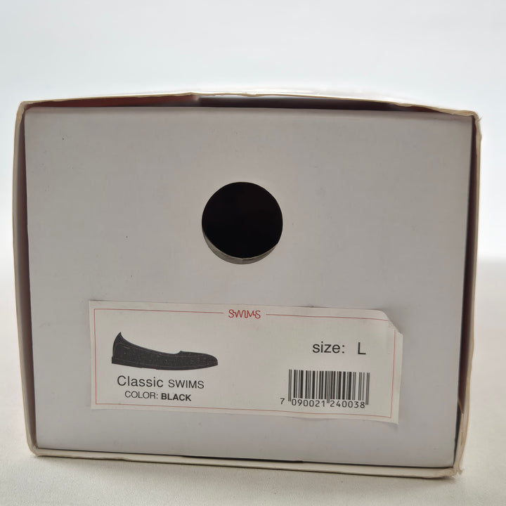 Klassiska svarta SWIMS-galoscher i gummi