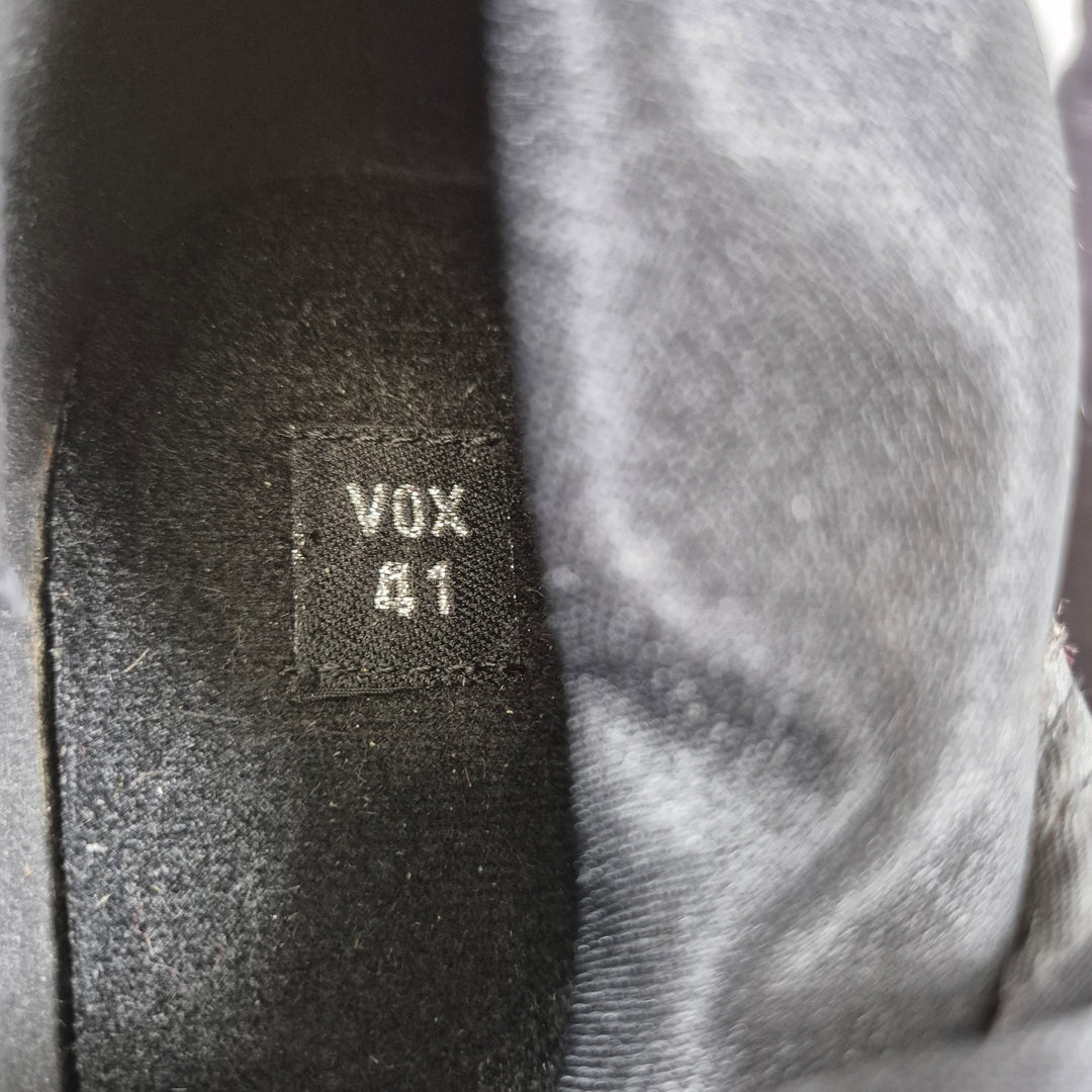 Eleganta svarta mockastövlar VOX storlek 41