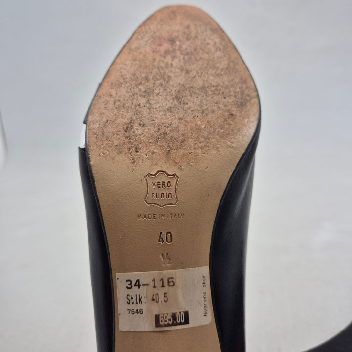 Retro eleganta läderskor Vero Cuoio storlek 40