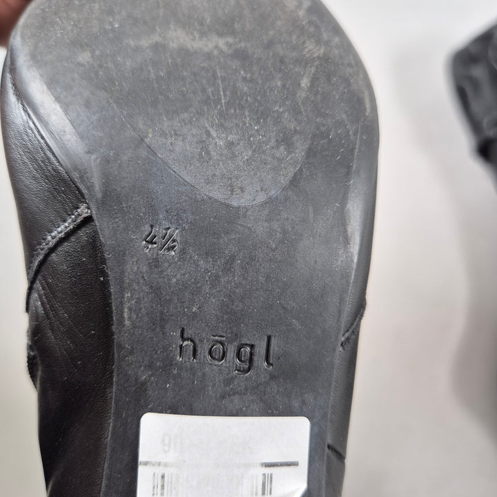 Högl Läderstövlar Elegant Design Storlek 37,5