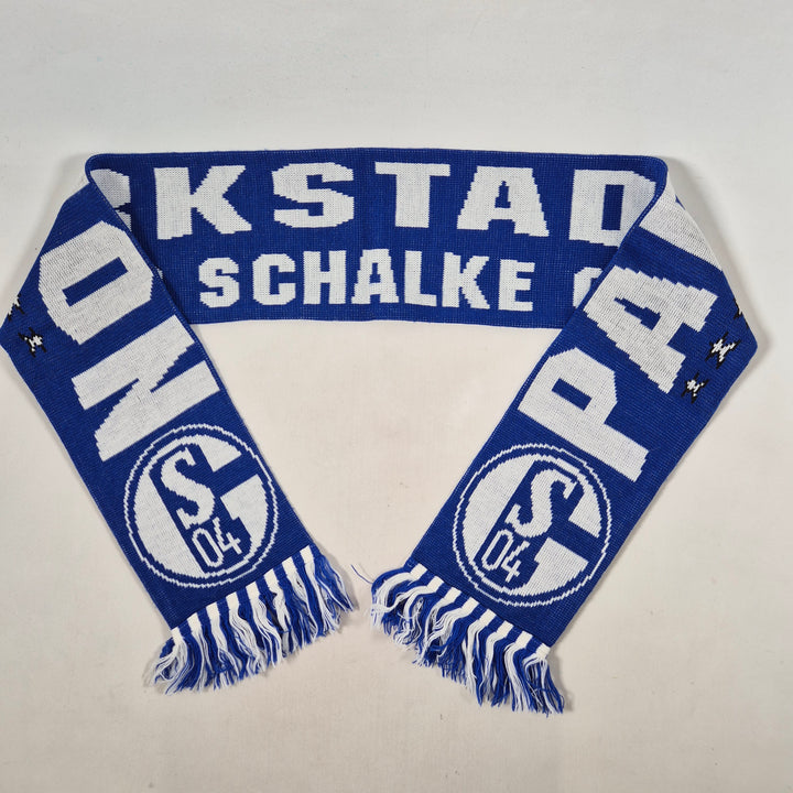 FC Schalke 04 supporterhalsduk i blåvitt