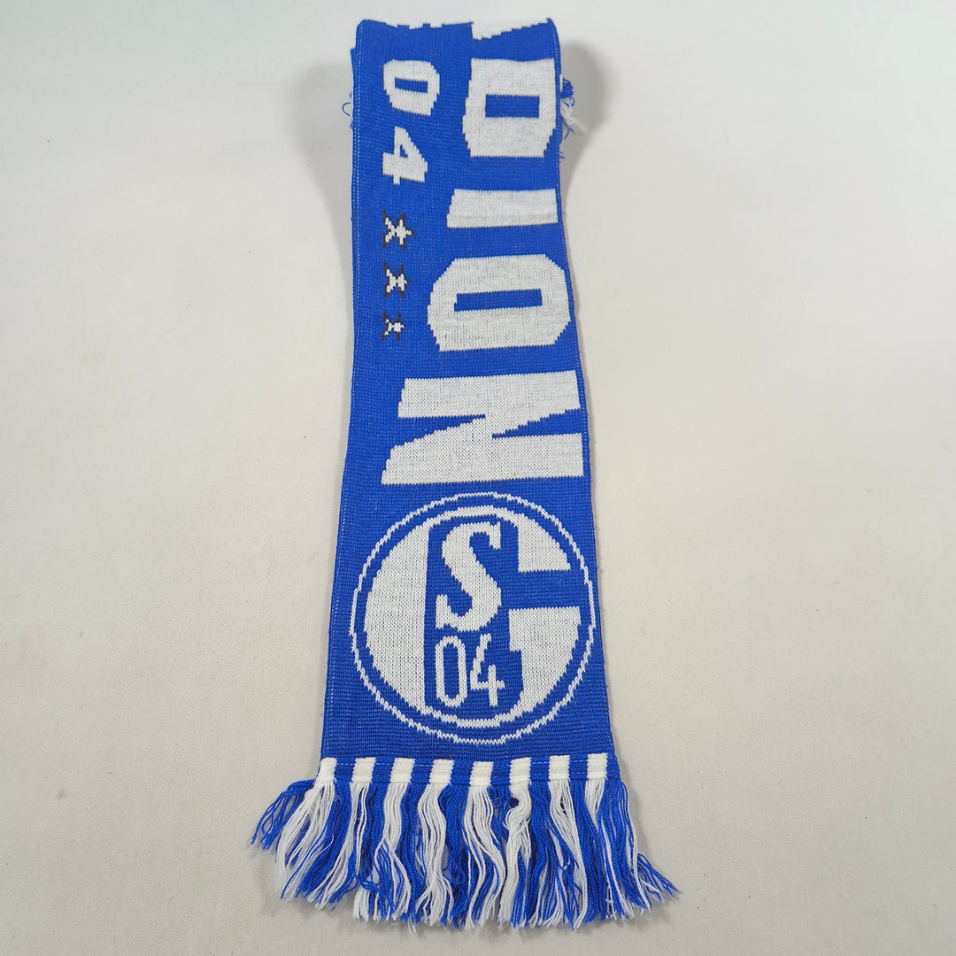FC Schalke 04 supporterhalsduk i blåvitt