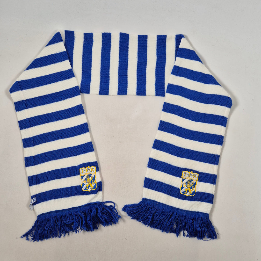 Blåvit IFK supporterhalsduk i akryl