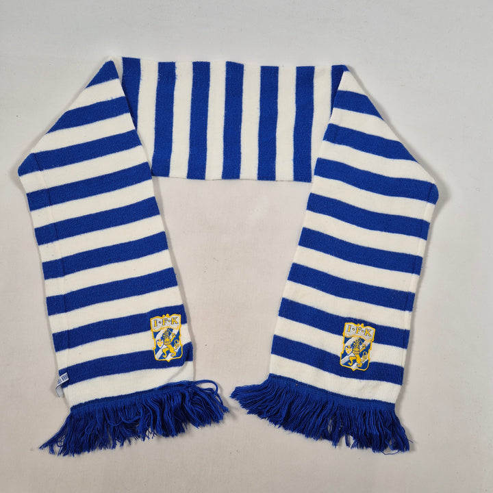 Blåvit IFK supporterhalsduk i akryl