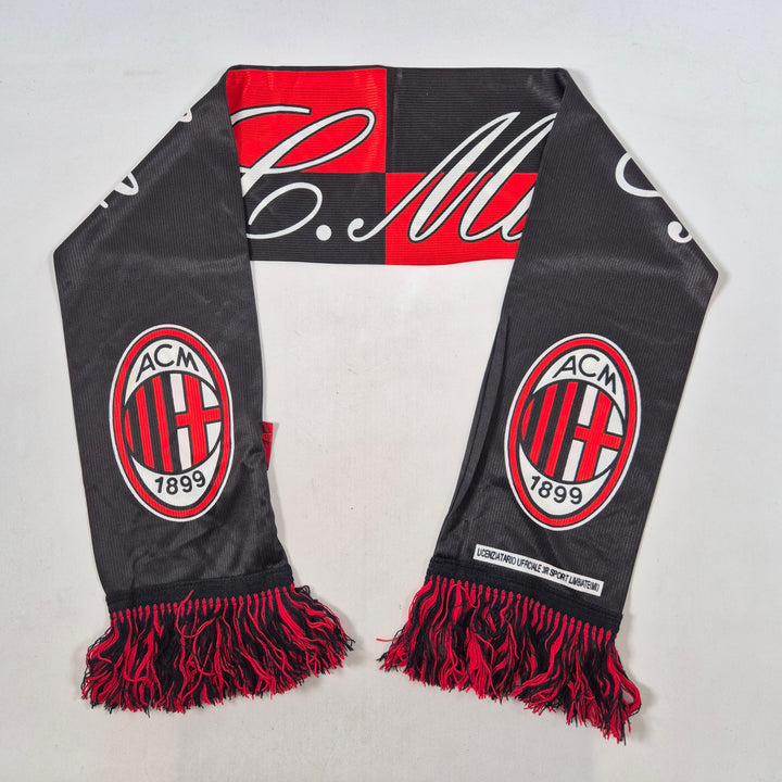 AC Milan fansjal svart och röd ny