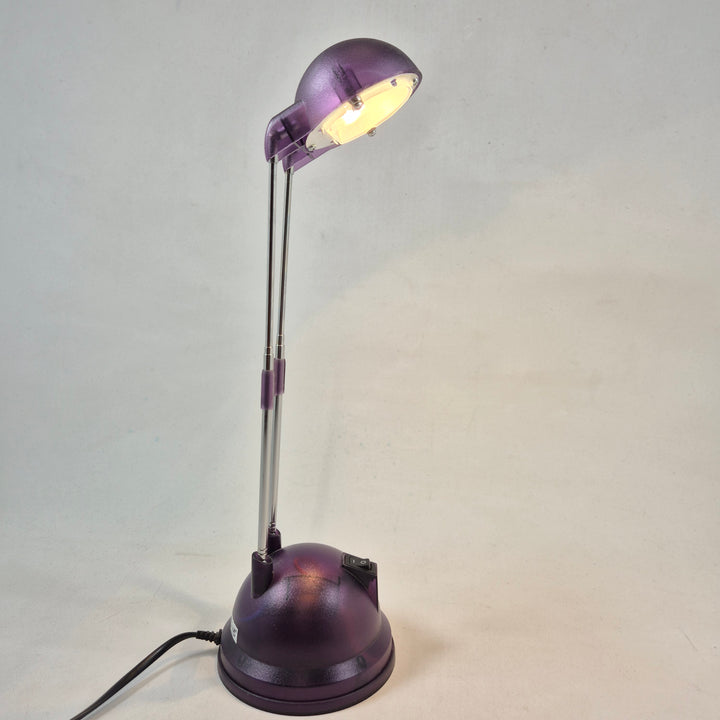 Retro lila skrivbordslampa från IKEA